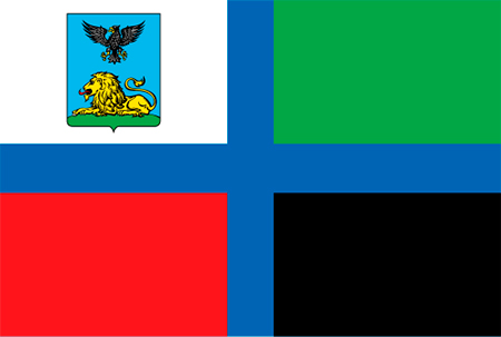 Флаг села Новостроевка-Вторая Медкнижка в селе Новостроевка-Вторая Грайворонского района Белгородской области